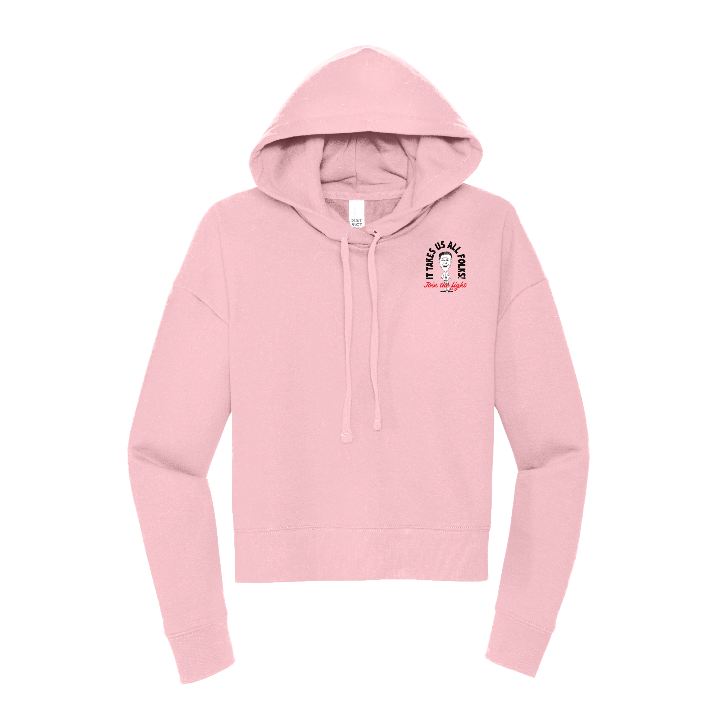 District Women’s V.I.T. Fleece Hoodie (Wisteria)