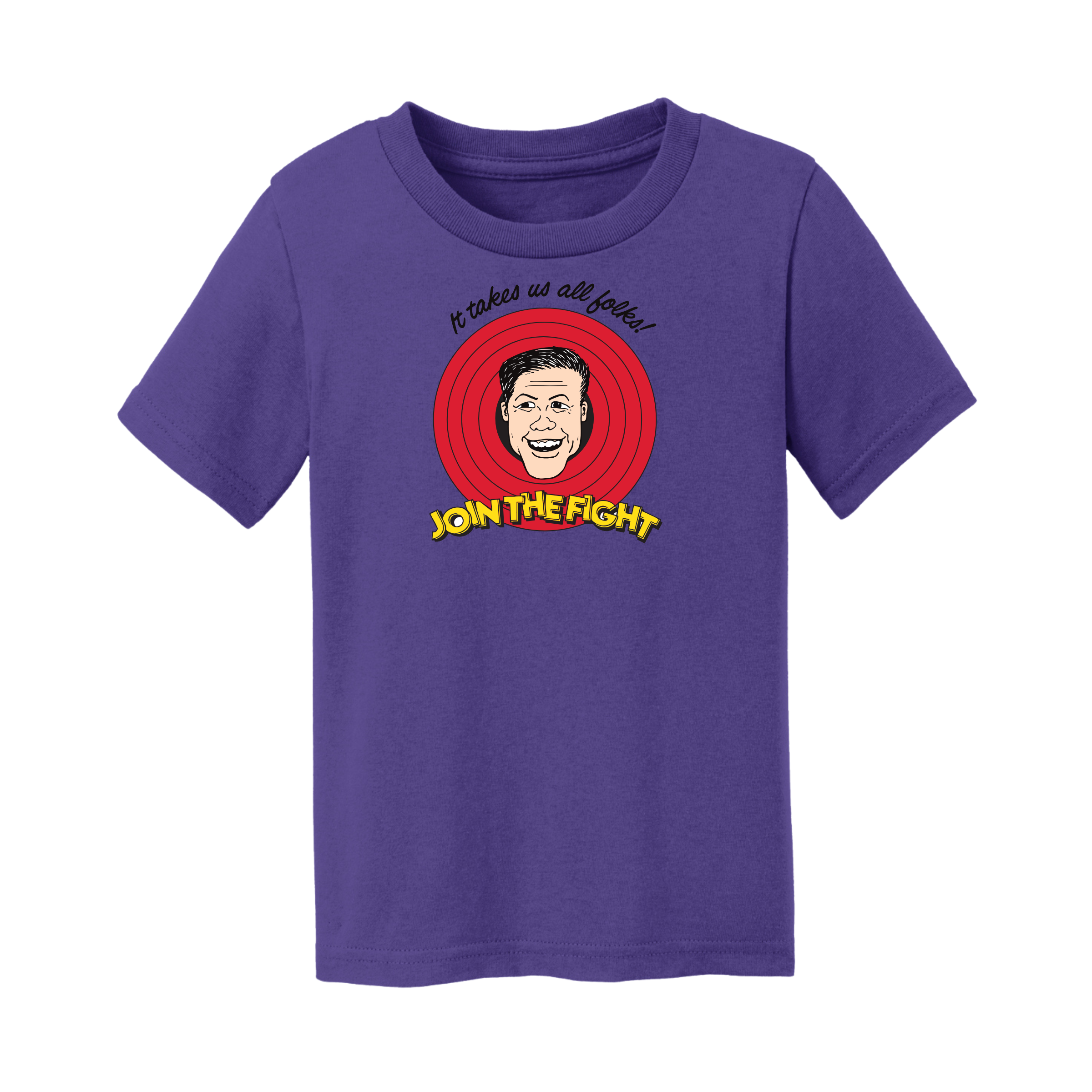 Toddler Core Cotton Tee (Purple)