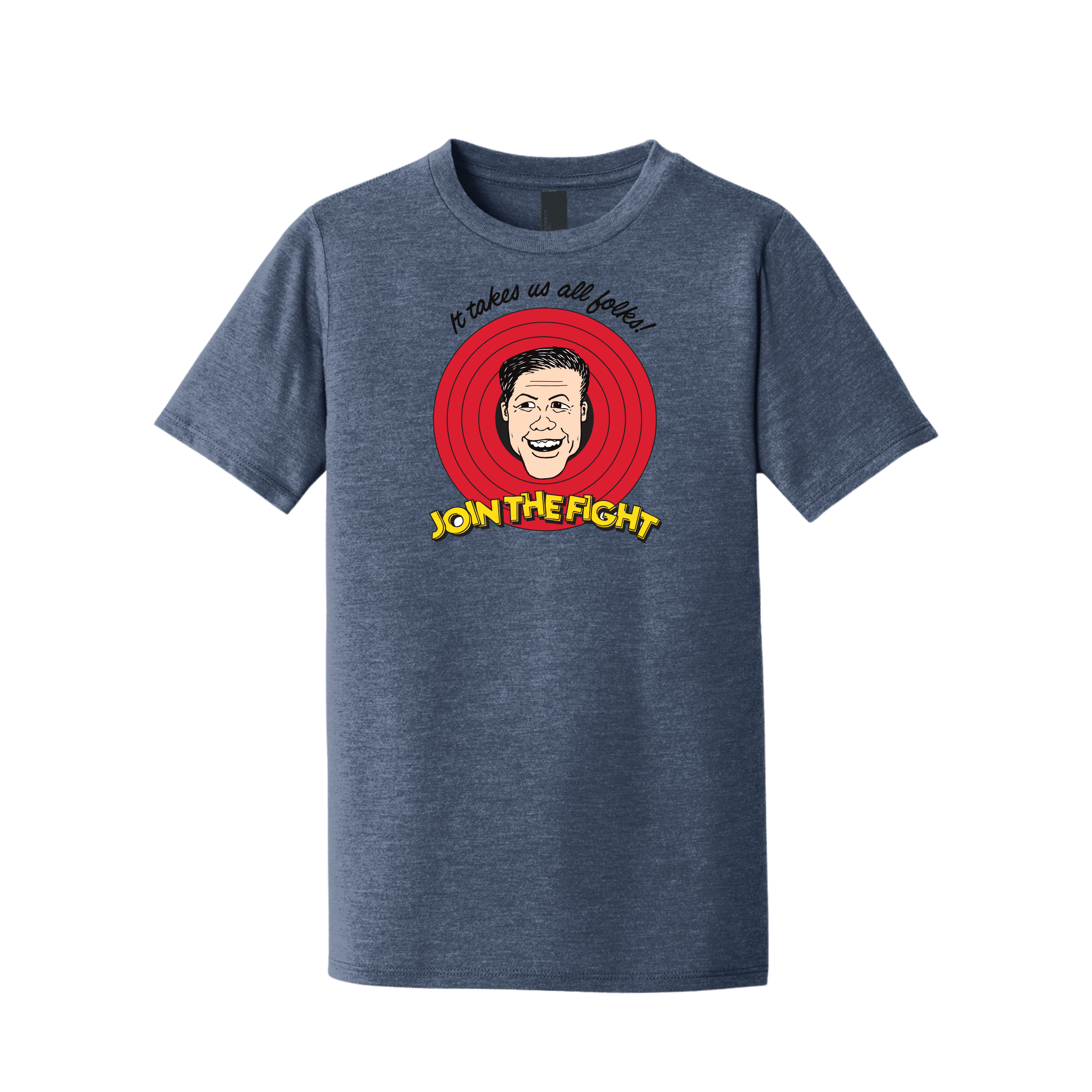 District Youth Perfect Tri Tee (Gray Frost)