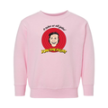 Toddler Fleece Crewneck Sweatshirt (Pink)